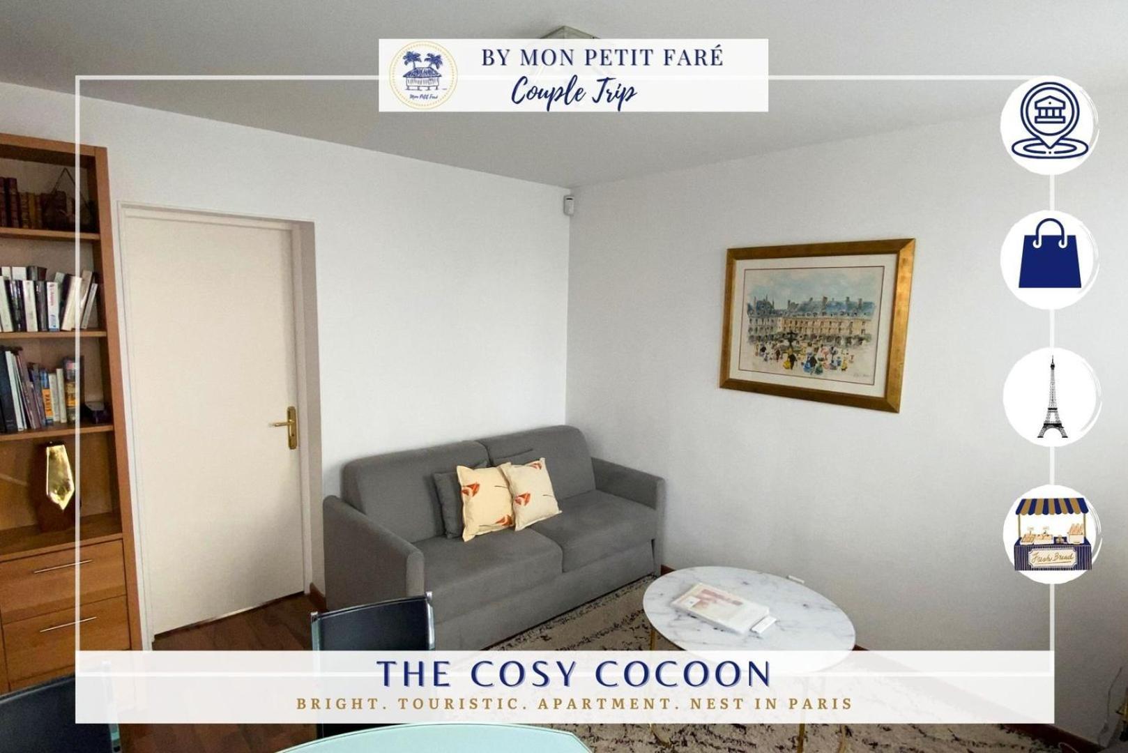 The Cosy Cocon Close To Eiffel Tower & Invalides Paris
